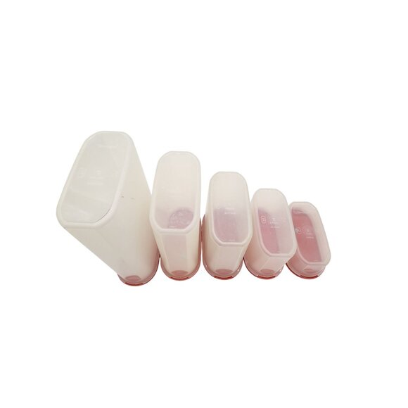 Tupperware Modular Mates Oval 1 thru 5 poppy seals 1 pour all - Picture 3 of 3